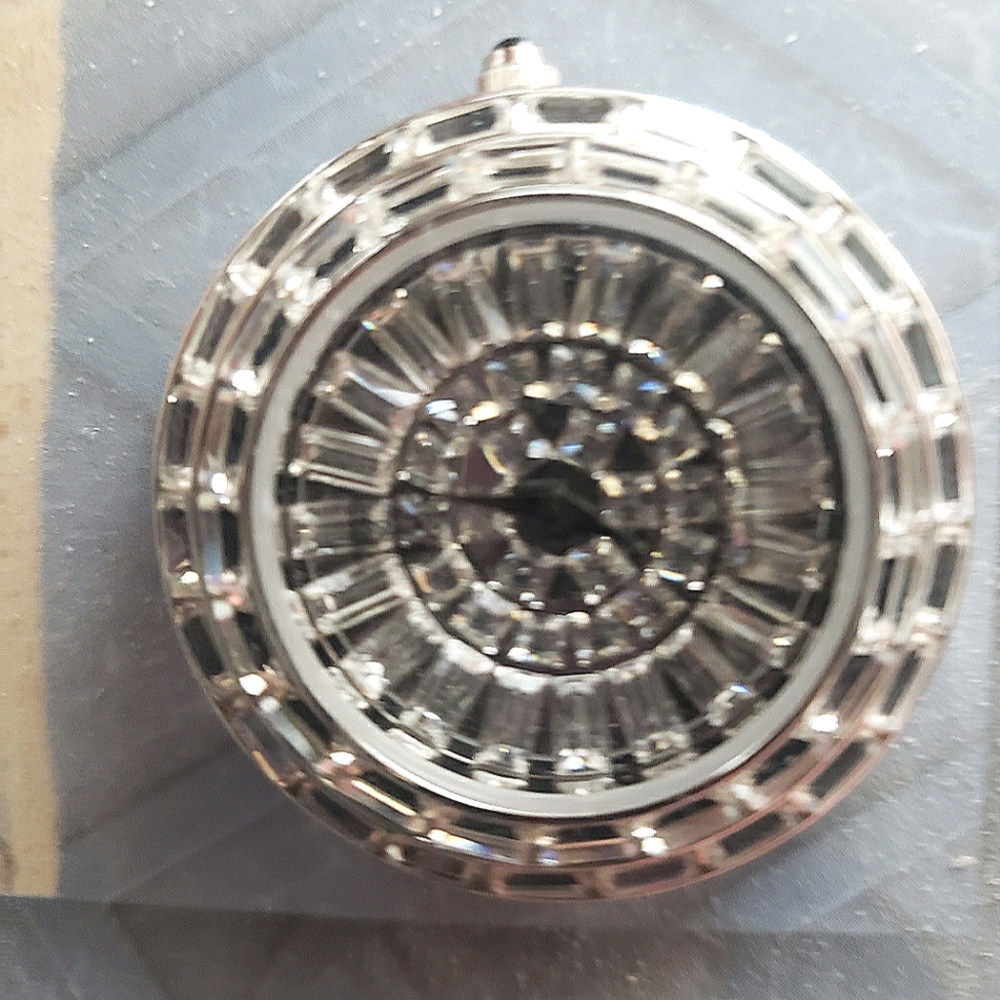 Stainless steel Beverly Hills loaded with bling watch